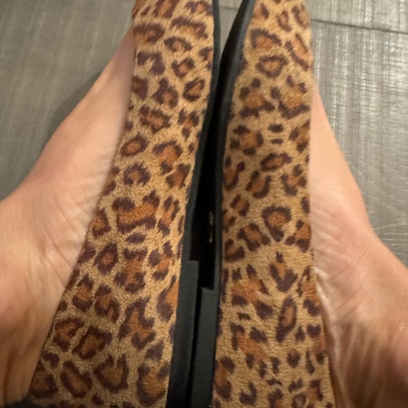 BC Footwear Leopard Ballet Flats Size 7 - Picture 7 of 7